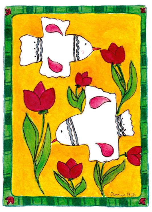 Birds Postcard